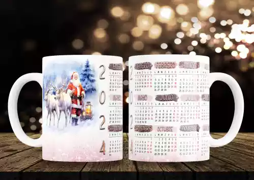 vectores plantilas SANTA CLAUS ,NAVIDAD,FESTIVIDAD,CALENDARIO,